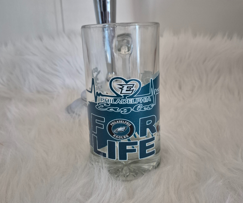Sports glass beer mug