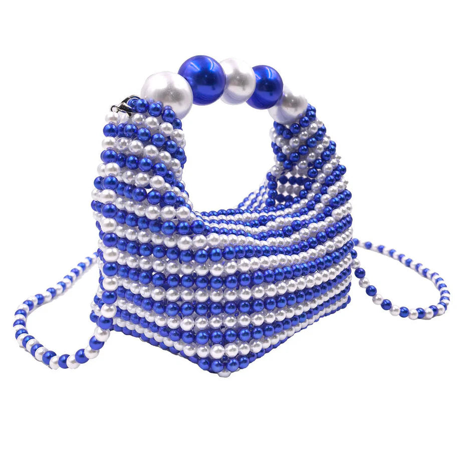 Pre-Order Sororities  PEARL TOTE BAG WITH STRAP