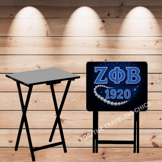 Custom Dive Nine  Sorority TV Tray Table
