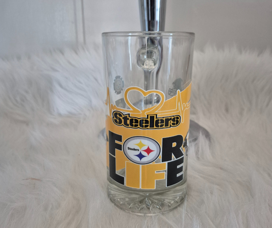 Sports glass beer mug