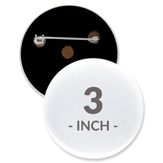Custom Buttons 3 inch