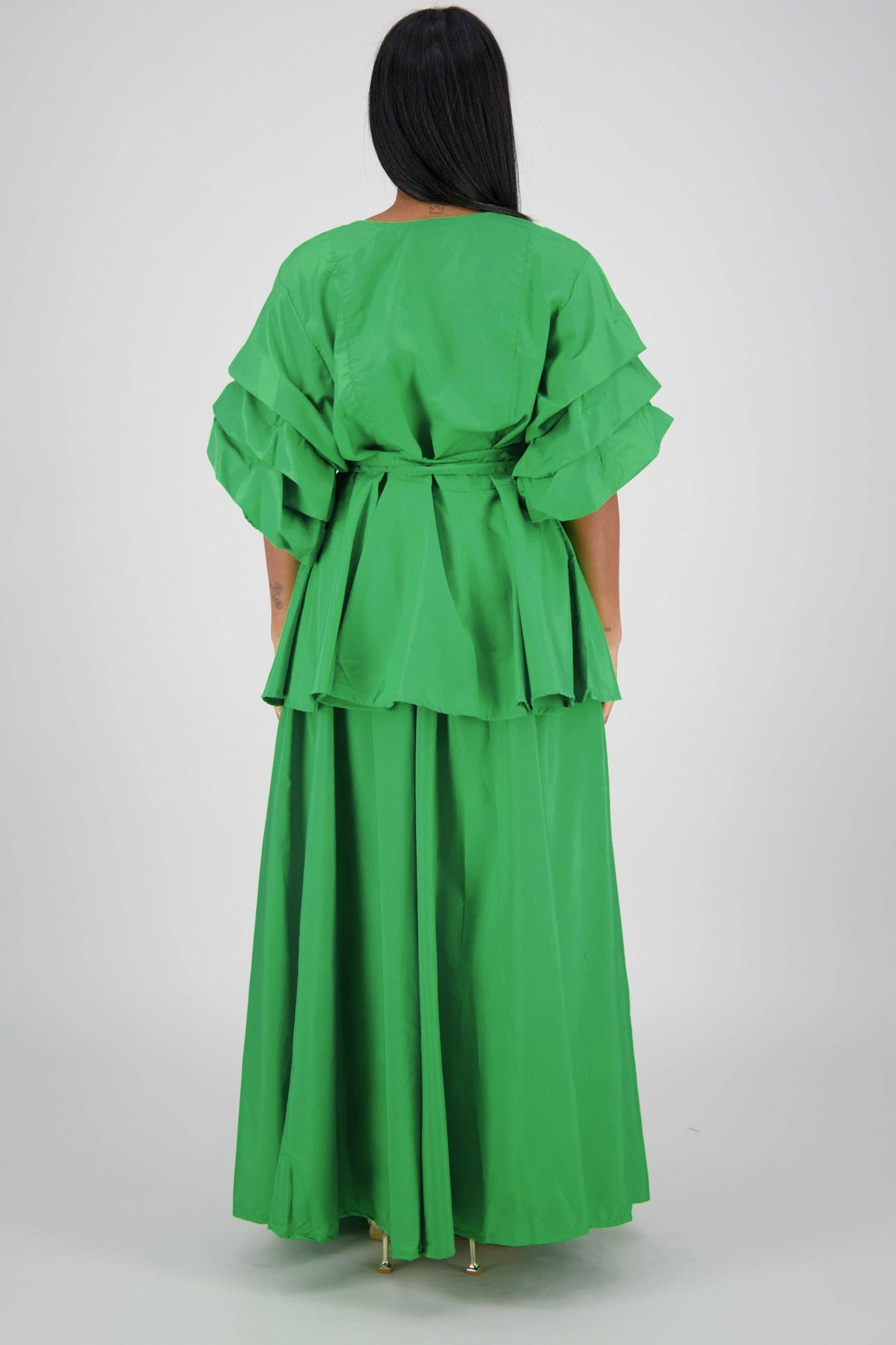 Wrap Top Skirt Set AS-25077