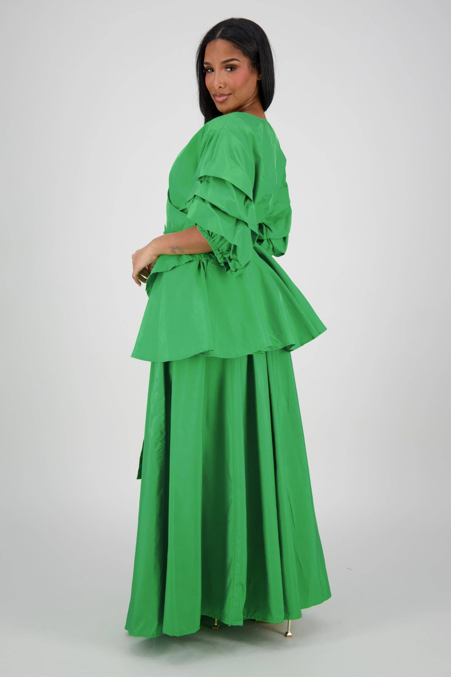 Wrap Top Skirt Set AS-25077