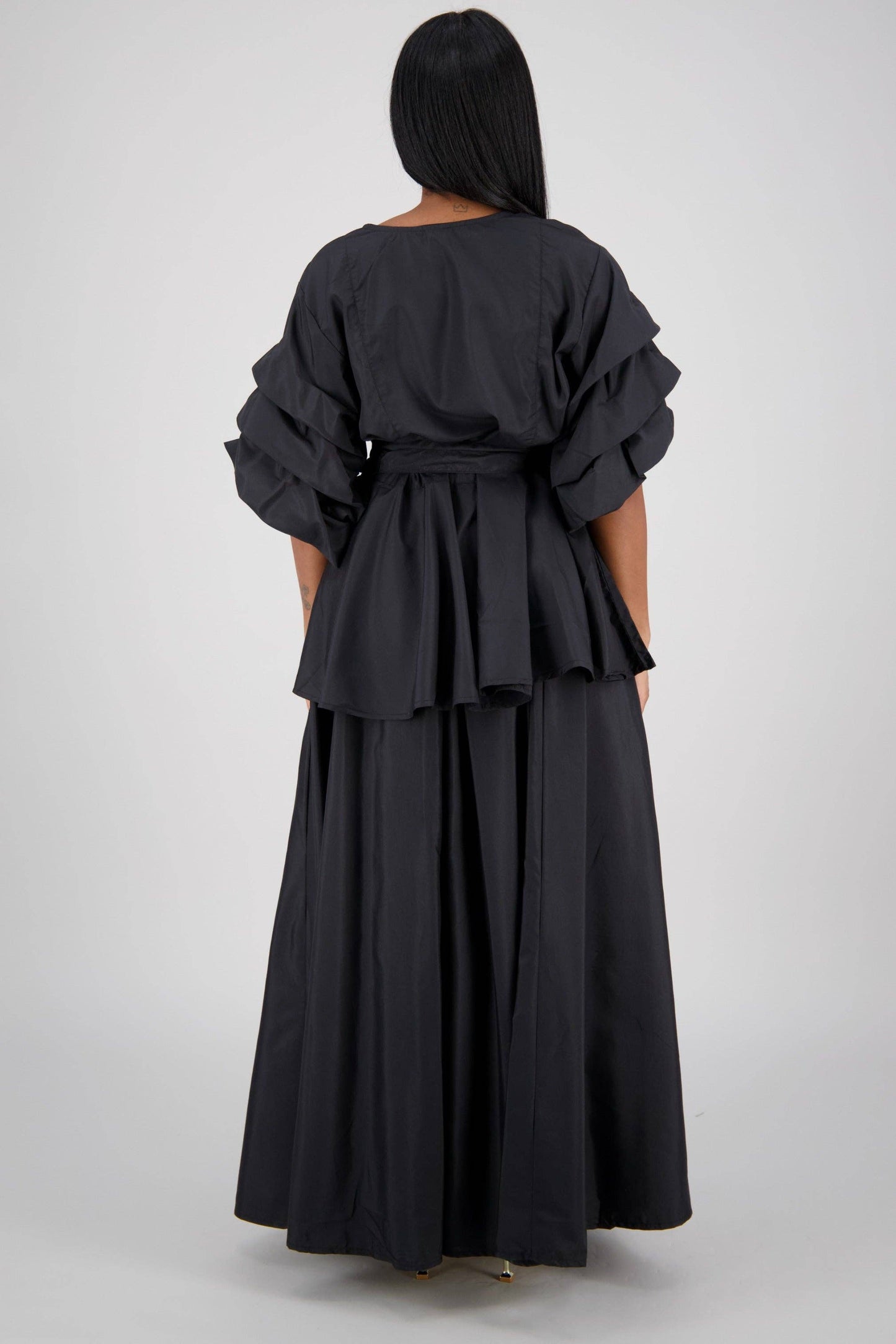 Wrap Top Skirt Set AS-25077