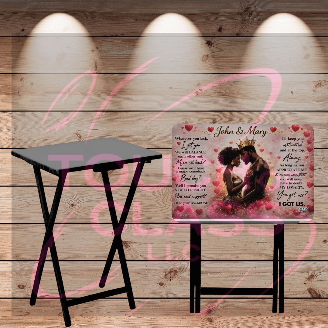 Valentine’s Day Wall Picture (framed) or Tray Personalize