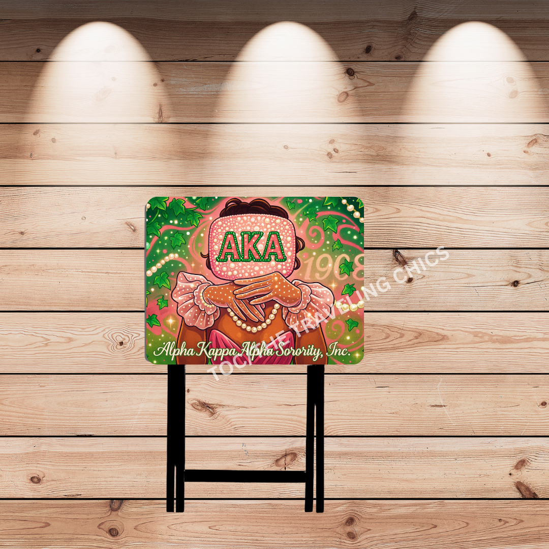 Custom Dive Nine  Sorority TV Tray Table